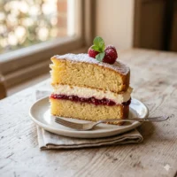 Victoria Sponge Slice