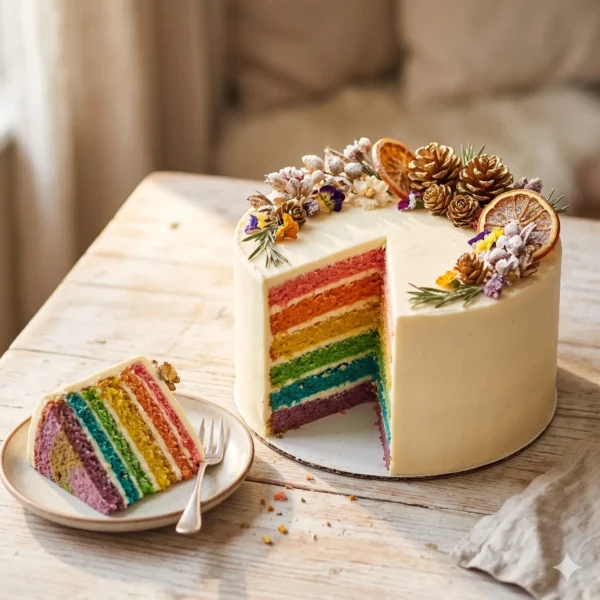 Seasonal Celebration Cake
